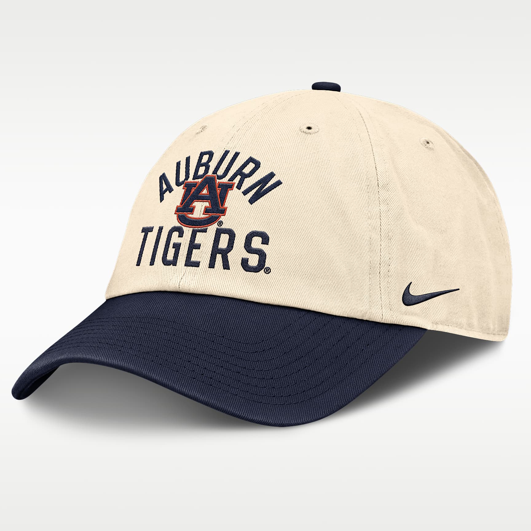 Auburn Primetime 2-Tone Club Men's Nike College Adjustable Hat